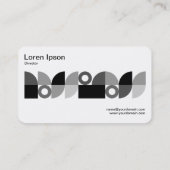 Geometrische middenband v3 visitekaartje (Achterkant)