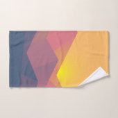 Geometrische minimalistisch ritsgebergte bad handdoek (Handdoek)