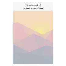 Geometrische minimalistisch ritsgebergte