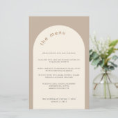 Geometrische minimumfrequentie zand-beige gordelri (Staand voorkant)