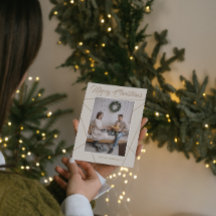 Geometrische Mocha Beige Vrolijk Kerstfeest Famili