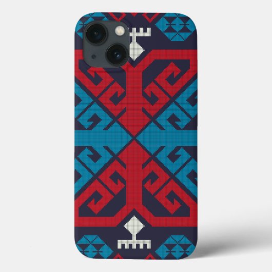 Geometrische mode classic schattig-trendy kleurrij Case-Mate iPhone case (Achterkant)
