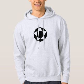 Geometrische Mode Hoodie