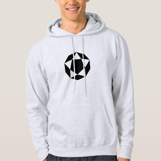 Geometrische Mode Hoodie (Voorkant)