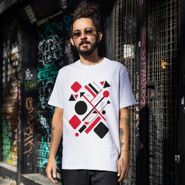 Geometrische Mode ideeën T-shirt
