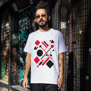 Geometrische Mode ideeën T-shirt