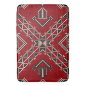 Geometrische mode schattig-trendy classic badmat (Voorkant Verticaal)