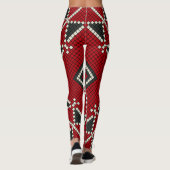 Geometrische mode schattig-trendy classic leggings (Achterkant)