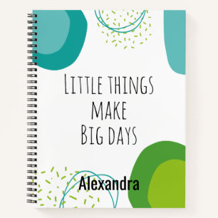 Geometrische moderne Abstracte Inspirerend prijsop Notitieboek