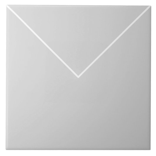 Geometrische moderne grafische stapel tegeltje (Voorkant)