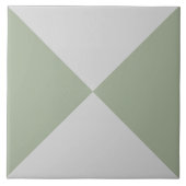 Geometrische moderne grafische stapel tegeltje (Voorkant)