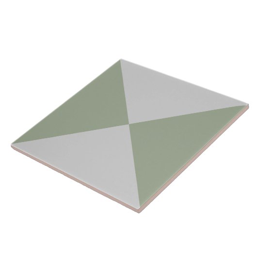 Geometrische moderne grafische stapel tegeltje (Zijkant)