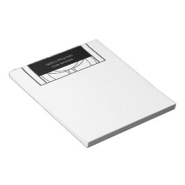Geometrische moderne minimalistische legante profe notitieblok