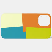 Geometrische moderne retrokleuren Case-Mate iPhone case (Achterkant (horizontaal))