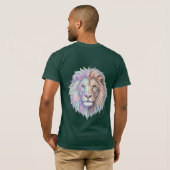 Geometrische Monarch T-shirt (Achterkant volledig)