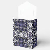 Geometrische moroccan kaliedoscoop met sierstijl bedankdoosjes (Geopend)