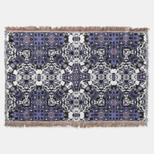 Geometrische moroccan kaliedoscoop met sierstijl deken
