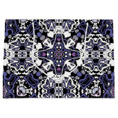 Geometrische moroccan kaliedoscoop met sierstijl groot cadeauzakje (Voorkant)