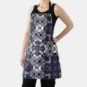 Geometrische moroccan kaliedoscoop met sierstijl schort (Insitu)