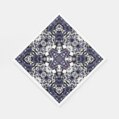 Geometrische moroccan kaliedoscoop met sierstijl servet (Hoek)