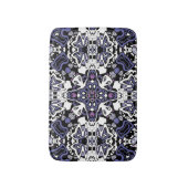 Geometrische moroccan kaliedoscoop voor sierdoelei badmat (Voorkant Verticaal)