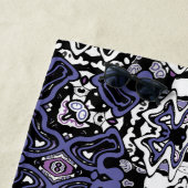 Geometrische moroccan kaliedoscoop voor sierdoelei strandlaken (In situ)