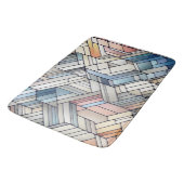 Geometrische mozaïek badmat (Gekanteld)