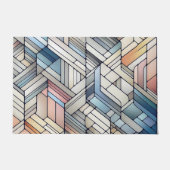 Geometrische mozaïek deurmat (Voorkant)