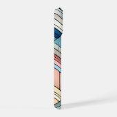 Geometrische mozaïek iPhone 15 case (Rechterkant)