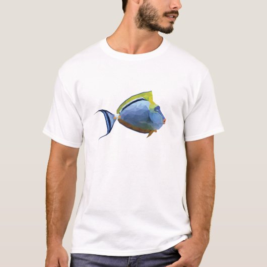 Geometrische mozaïek Naso Tang T-shirt (Voorkant)