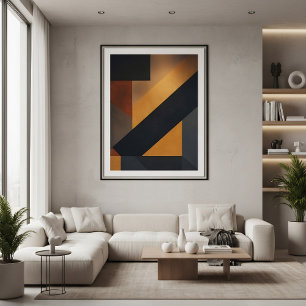 Geometrische Mozaïek Poster