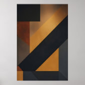 Geometrische Mozaïek Poster (Voorkant)
