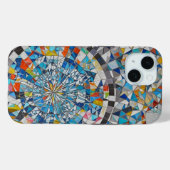 Geometrische Mozaïek Telefoonhoes Case-Mate iPhone Case (Achterkant (horizontaal))