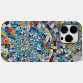 Geometrische Mozaïek Telefoonhoes Case-Mate iPhone Case (Achterkant (horizontaal))