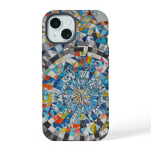Geometrische Mozaïek Telefoonhoes