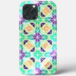 Geometrische mozaïekDesign Hoesje-Mate iPhone Case