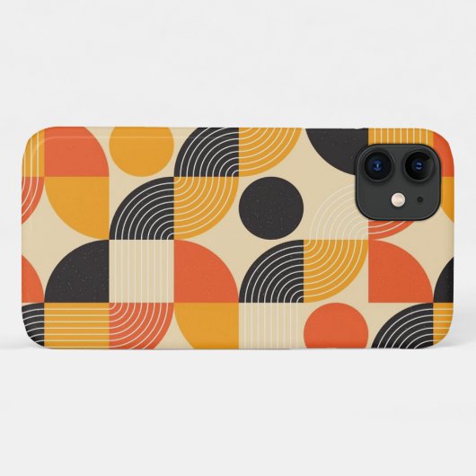 Geometrische mozaïekpatroon Case-Mate iPhone case (Achterkant (horizontaal))