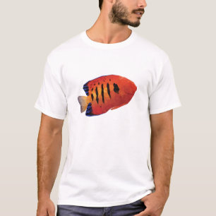 Geometrische mozaïekvlam Angel T-shirt