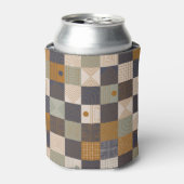 Geometrische muurschildering: Moderne  achtergrond Blikjeskoeler (Blikje Voorkant)