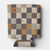 Geometrische muurschildering: Moderne  achtergrond Blikjeskoeler (Achterkant)