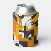 Geometrische muurschildering: Moderne  stijl Blikjeskoeler (Blikje Voorkant)