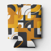 Geometrische muurschildering: Moderne  stijl Blikjeskoeler (Achterkant)