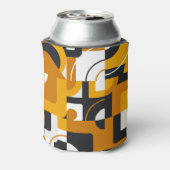 Geometrische muurschildering: Moderne  stijl Blikjeskoeler (Blikje Achterkant)