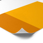 Geometrische muurschildering: Moderne  stijl Poster (Hoek)