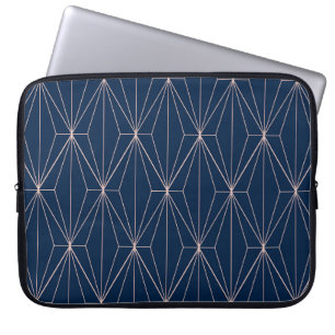 Geometrische naadloze patronen. Abstracte geometri Laptop Sleeve