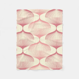Geometrische naadloze patroonachtergrond met lijn. fleece deken