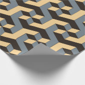 geometrische naadloze tegel met complexe roterende cadeaupapier (Hoek)