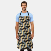 geometrische naadloze tegel met complexe roterende schort (Gedragen)