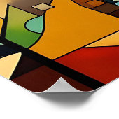 Geometrische Natuur Poster (Hoek)