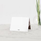 Geometrische Navy Gold Gatsby Bruiloft Dank u Kaar Bedankkaart (Achterkant)